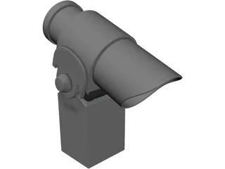 Public Binoculars 3D Model
