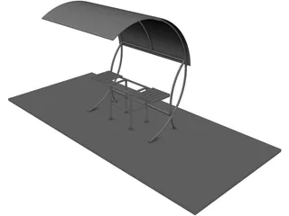 Barbecue 3D Model