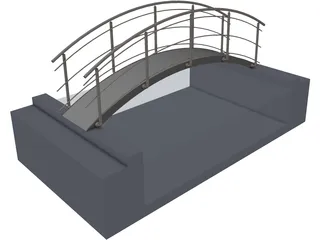 Bridge Pool 3D Model