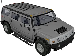 Hummer 3D Model