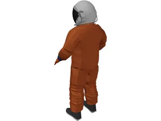 Astronaut 3D Model