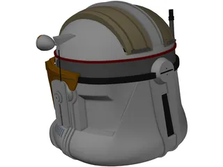 Commander Cody Helmet 3D Model