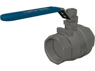 Valve 2 inch 3D Model