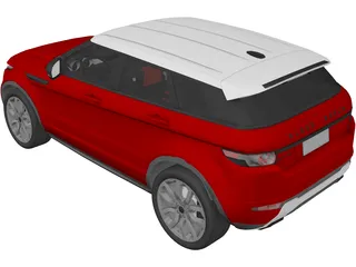 Range Rover Evoque 3D Model