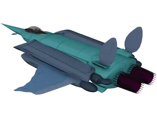 F-150 Fighter 3D Model