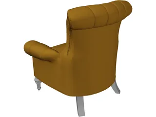 Single Sofa 3D Model
