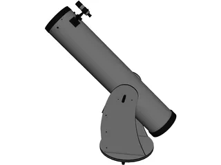 Telescope SkyWatcher Dobsonian 3D Model