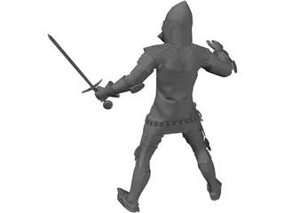 Knight 3D Model