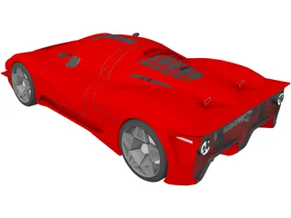 Ferrari P4/5 Pininfarina 3D Model