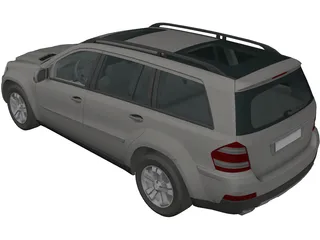 Mercedes-Benz GL 450 3D Model