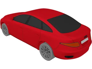 Audi A6 Concept 3D Model