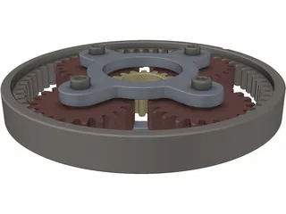 Planetary Gear 3D Model