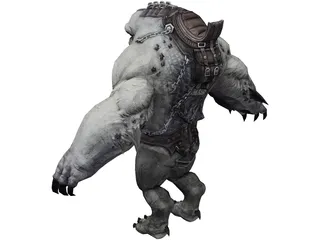 Saddle Beast 3D Model