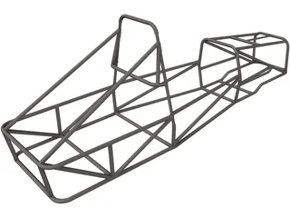 UNR Formula SAE 2014 Chassis 3D Model