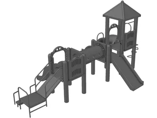 Children Playground 3D Model