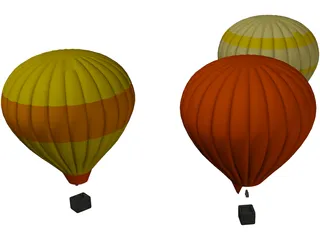 Balloons 3D Model