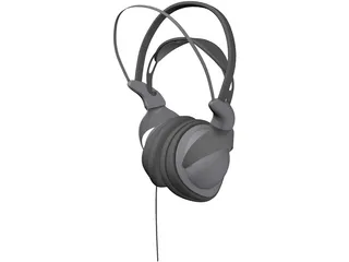 Headphones 3D Model