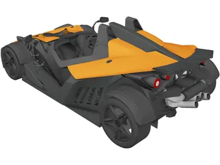 KTM X-Bow R (2011) 3D Model