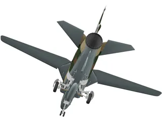 Jaguar Sepecat 3D Model