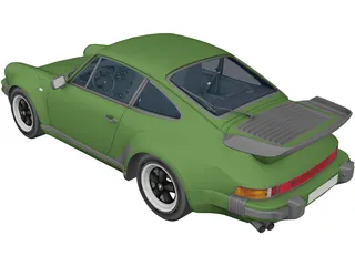 Porsche 911 (1982) 3D Model