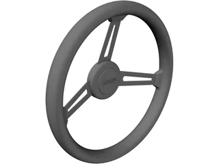 MOMO Steering Wheel 3D Model