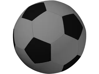 Soccer Ball 3D Model