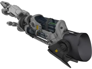 Robot Arm 3D Model