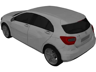 Mercedes-Benz A250 (2012) 3D Model