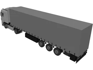 DAF XF 3D Model