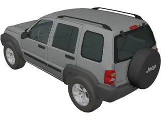 Jeep Liberty (2010) 3D Model