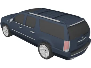 Cadillac Escalade ESV (2013) 3D Model