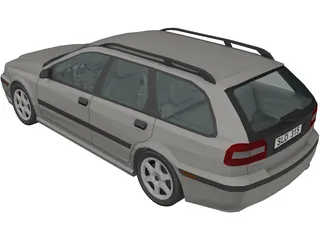 Volvo V40 Estate 3D Model