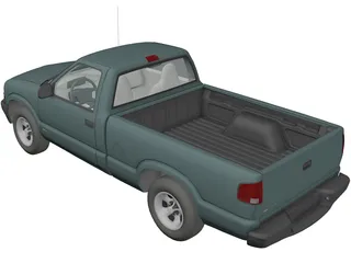 Chevrolet S10 Pickup 3D Model