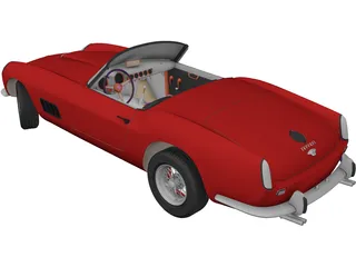 Ferrari 250 (1960) 3D Model