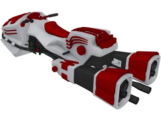 Jetbike 3D Model