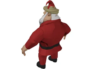 Al Character Santa Theme 3D Model