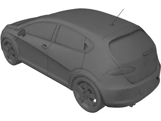 Seat Leon 3D Model