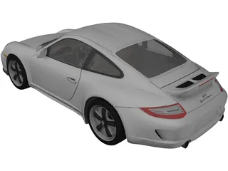 Porsche 911 997 Sport Classic 3D Model