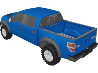 Ford F-150 SVT Raptor (2010) 3D Model