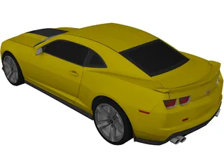 Chevrolet Camaro ZL1 (2012) 3D Model