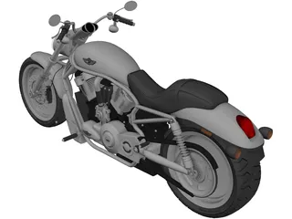 Harley-Davidson VROD 3D Model