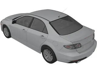 Mazda 6 MPS (2006) 3D Model