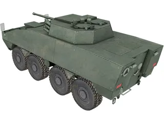 KTO Rosomak 3D Model