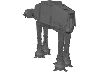 Star Wars Imperial ATAT 3D Model