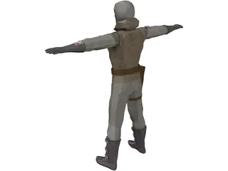 Star Wars Hoth Soldier 3D Model