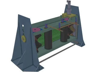 Wave Generator 3D Model