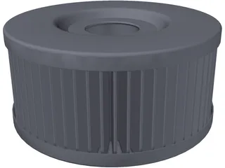 Air Filter 3D Model