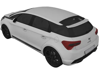 Citroen DS5 (2012) 3D Model