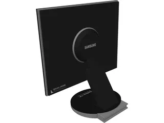 Samsung SyncMaster 173P Monitor 3D Model