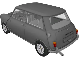 Austin Mini Cooper S (1965) 3D Model